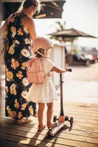 Scoot & Ride, plecak na hulajnogę, Rose, 8l