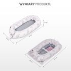 Sensillo, Gałązka, gniazdko niemowlęce, kokon, muślin, zielony, 80-45 cm