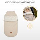 Sensillo, śpiworek 3w1, baranek, ciemny beż