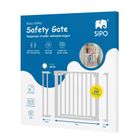 Sipo, bramka zabezpieczająca na schody, barierka ochronna, biała