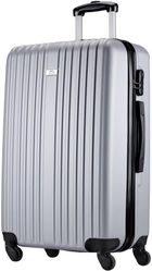 Slazenger, zestaw 2 walizek, 18 i 26 cali, silver
