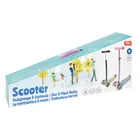 Smiki, 3-kołowa hulajnoga ze świecącymi kołami LED, graffiti