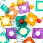 Smiki, klocki magnetyczne z kulodromem, 95 elementów