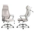 Sofotel, Praga, fotel biurowy, jasnoszary