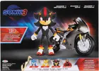 Sonic the Hedgehog 3, zestaw: figurka Shadow + czarny Motocykl