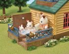 Sylvanian Families, Domek z bali z zielonym dachem, 5610