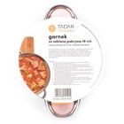 Tadar, garnek stalowy z pokrywką 18 cm, 2.6l, Cori