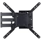 Techly, uchwyt ścienny, LCD/LED, 23-55", podwójne ramię, 45 kg, czarny
