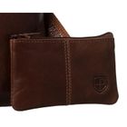 Torba listonoszka, brązowa, skórzana, Peterson