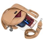 Torebka listonoszka, beżowa, Peterson