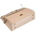 Torebka listonoszka, beżowa, Peterson