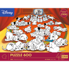 Trefl, 40-lecie, Disney, 101 Dalmatyńczyków, puzzle, 600 elementów