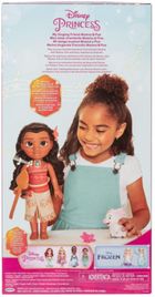 Vaiana, Moana, lalka interaktywna, 35 cm, zestaw z akcesoriami