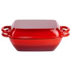 Vilde, Cast Enamel, brytfanna żeliwna emaliowana z pokrywką 2w1, 3,5l