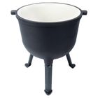 Vilde, Cast Line, kociołek żeliwny emaliowany na nóżkach z pokrywką, 10l