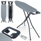 Vilde, deska do prasowania, szara, 130-34-87,5 cm