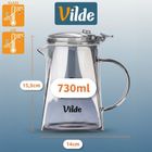 Vilde, dzbanek z zaparzaczem spustowym do herbaty, szklany, 730 ml