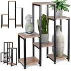 Vilde, kwietnik metalowy 6-poziomowy, 80 cm