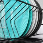 Vilde, suszarka na naczynia czarna, 40-33-17 cm