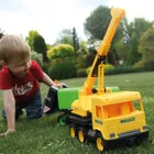 Wader, Middle Truck, dźwig, żółty