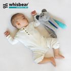 Whisbear - Szumiący Miś Soft, maskotka szumiąca z czujnikiem płaczu, turkus