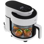 Adler, frytkownica beztłuszczowa ze szklaną misą, airfryer, 3l