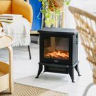 Adler, kominek elektryczny z termostatem, 1000W/1800W