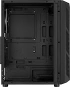 Aerocool, PGS Prime-G-BK-v1, obudowa komputerowa, RB, czarna