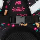 Astrabag, plecak szkolny, 3-komorowy, Flower Capy