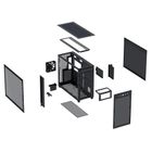 Asus, obudowa komputerowa, PRIME AP303 TG BLACK