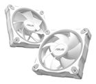 Asus, Prime, wentylator, biały, ARGB, MR120 FAN