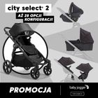 Baby Jogger, City Select 2, wózek spacerowy, Radian Slate