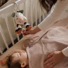 BabyOno, kocyk bambusowy, jasny beż, 75-100 cm