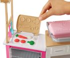 Barbie, Idealna kuchnia, światło i dźwięk, zestaw z lalką