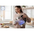 Berdsen, czajnik elektryczny, szklany z regulacją temperatury, 1,7l, 2200W, BD-714