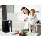 Berdsen, frytkownica beztłuszczowa, air fryer, czarny, 2,5l, BD-654