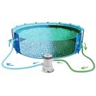 Bestway, basen ogrodowy stelażowy, 366-76 cm, zestaw 15w1
