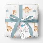 Bocioland, pieluszki muślinowe, niebieskie, 70-70 cm, 3 szt.