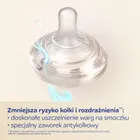 Canpol babies, Natural Shape, butelka ze smoczkiem dwustrefowym, 260 ml