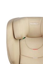 Caretero, Nimbus i-Size, fotelik samochodowy, podstawka, camel, 100-150 cm