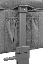 Caretero, Sleep2gether, łóżeczko dostawne, graphite