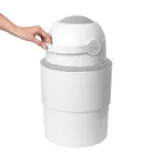 Chicco, kosz na pieluchy, teleskopowy, biały + worki