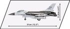 Cobi, Armed Forces, F-16C Fighting Falcon, klocki, 416 elementów