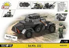 Cobi, Historical Collection WWII, Sd.Kfz., 222, klocki, 502 elementy