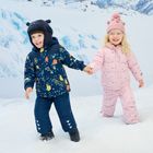 Cool Club, Dwuczęściowy kombinezon narciarski dziewczęcy, ocieplany, różowy