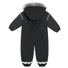 Cool Club, Kombinezon chłopięcy z kapturem, ocieplany, czarny