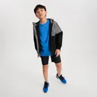 Cool Club, Kurtka chłopięca z kapturem, odblaskowa, szara