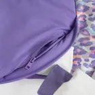 Cool Club, Kurtka narciarska dziewczęca z kapturem, ocieplana, biało-fioletowa