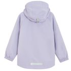 Cool Club, Przeciwdeszczowa kurtka dziewczęca z kapturem, 3w1, Bluza rozpinana, polarowa, fioletowa
