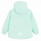 Cool Club, Przeciwdeszczowa kurtka dziewczęca z kapturem, turkusowa